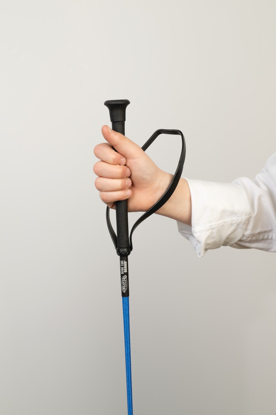 Weaver, Riding Crop with PVC Handle, 24" Shaft Blue