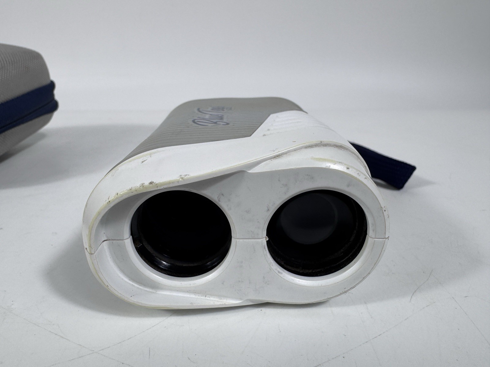 Blue Tees Golf Laser Rangefinder, Fast Focus System, Gray/White w/case