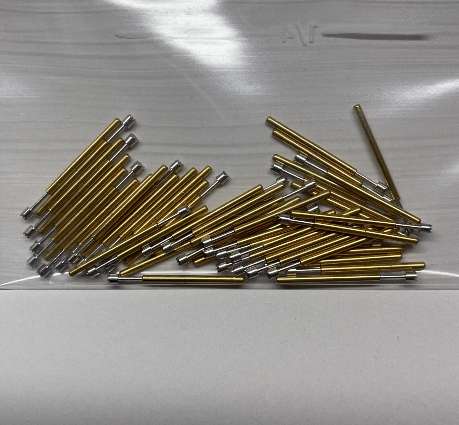 US Stock 50 Pcs Everett Charles SPA-2H Spring loaded Pogo Pin W/Receptacle Jtag