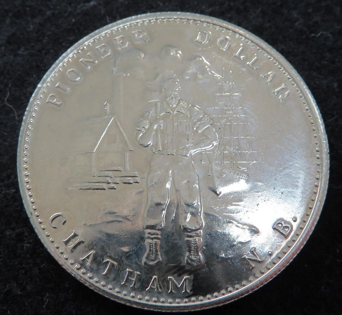 1979 Chatham New Brunswick Pioneer Dollar A724