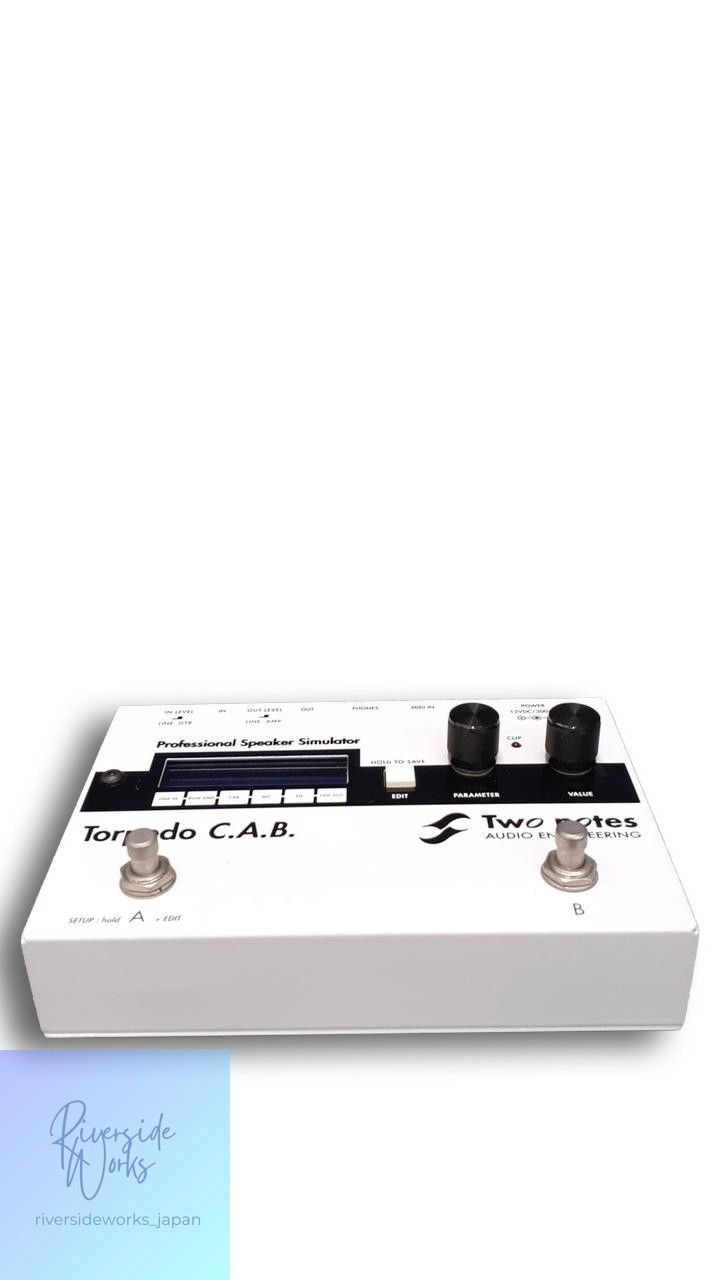 TWO NOTES TORPEDO C.A.B Cabinet Simulator Guitar Effects JP