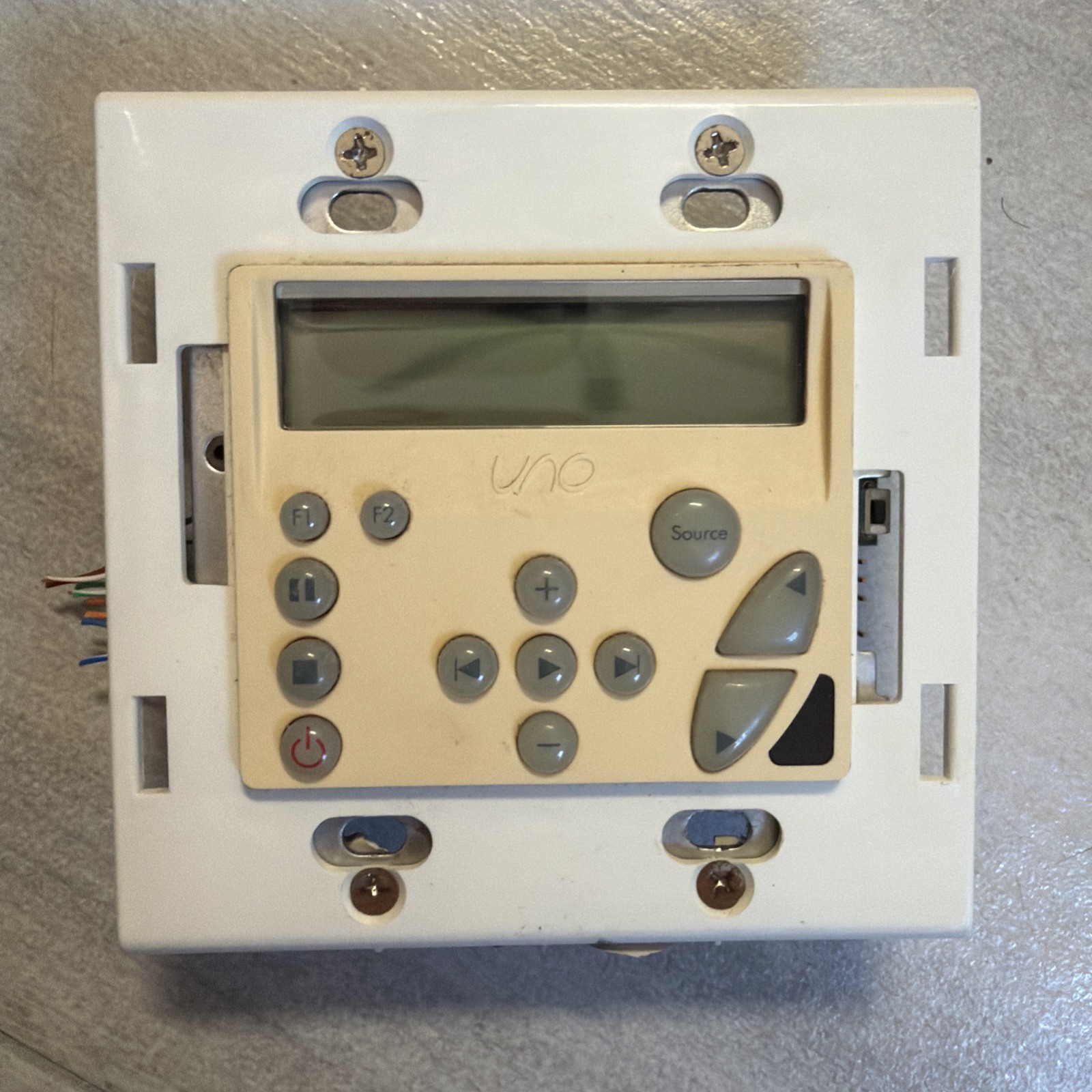 Russo is Uno-S2 System Control Keypad