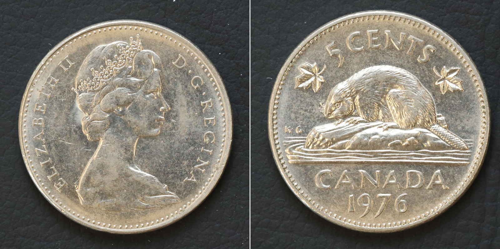 *Canada Coin, 5 Cents 1976 [E10452]7v2
