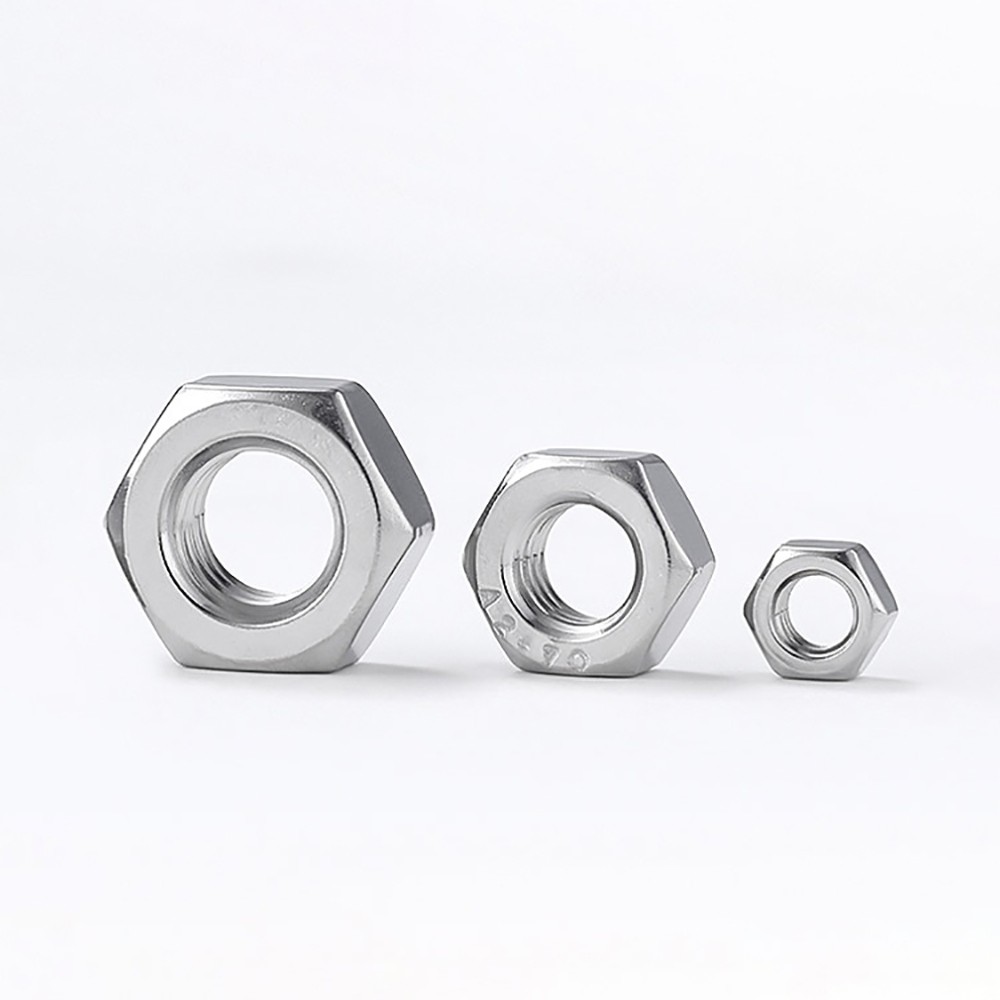 M3 M4 M5 M6 M8 M10 M12 M14 M16 Stainless Steel Hexagon Nut Hex Nuts Metric
