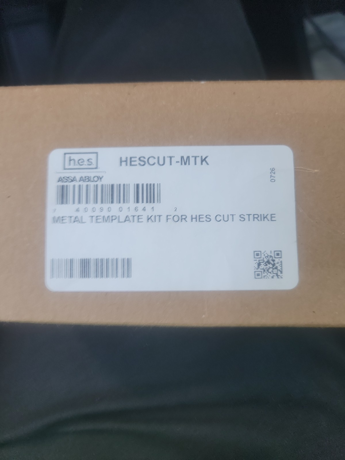 HESCUT-MTK Metal Template Kit for installing cylindrical