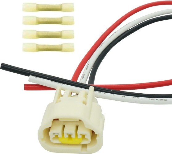 3 Wires TPS Throttle Position Sensor Crankshaft Sensor Connector Wiring Harness