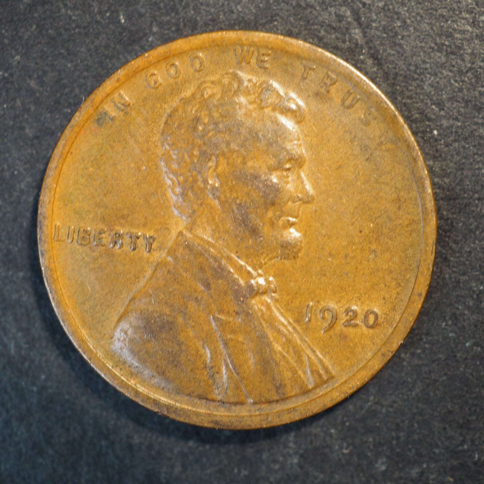 1920 **P** LINCOLN CENT **NICE COIN!** - Free Shipping! M8734