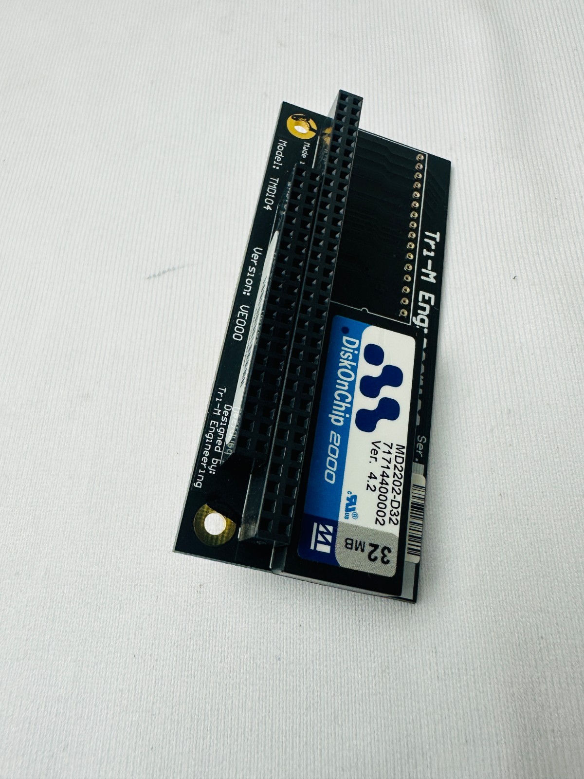 Tri-M Engineering TMD104 TMD104-E000 PC/104 DiskOnChip Carrier Module