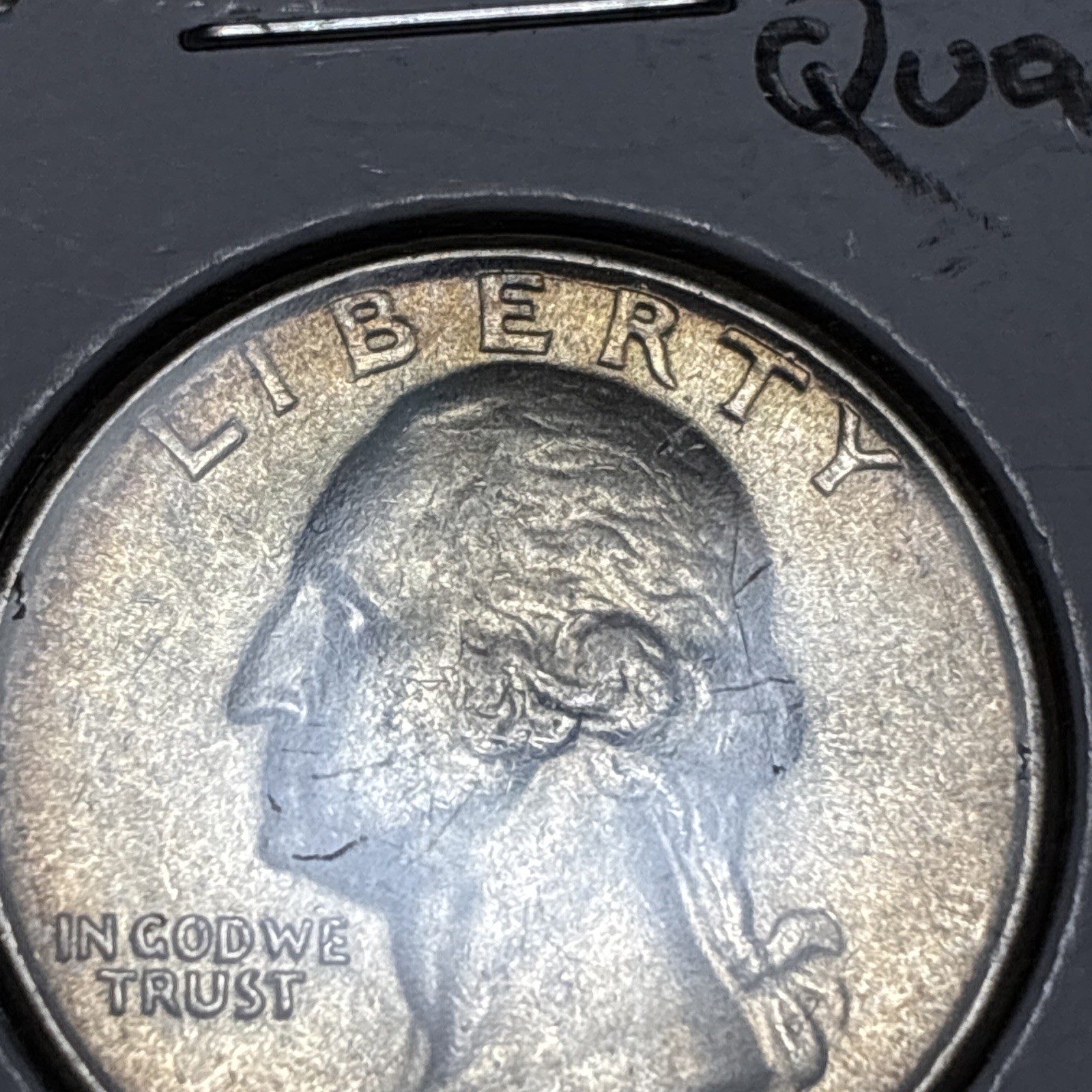 1935-P Washington Quarter No Initials Rare