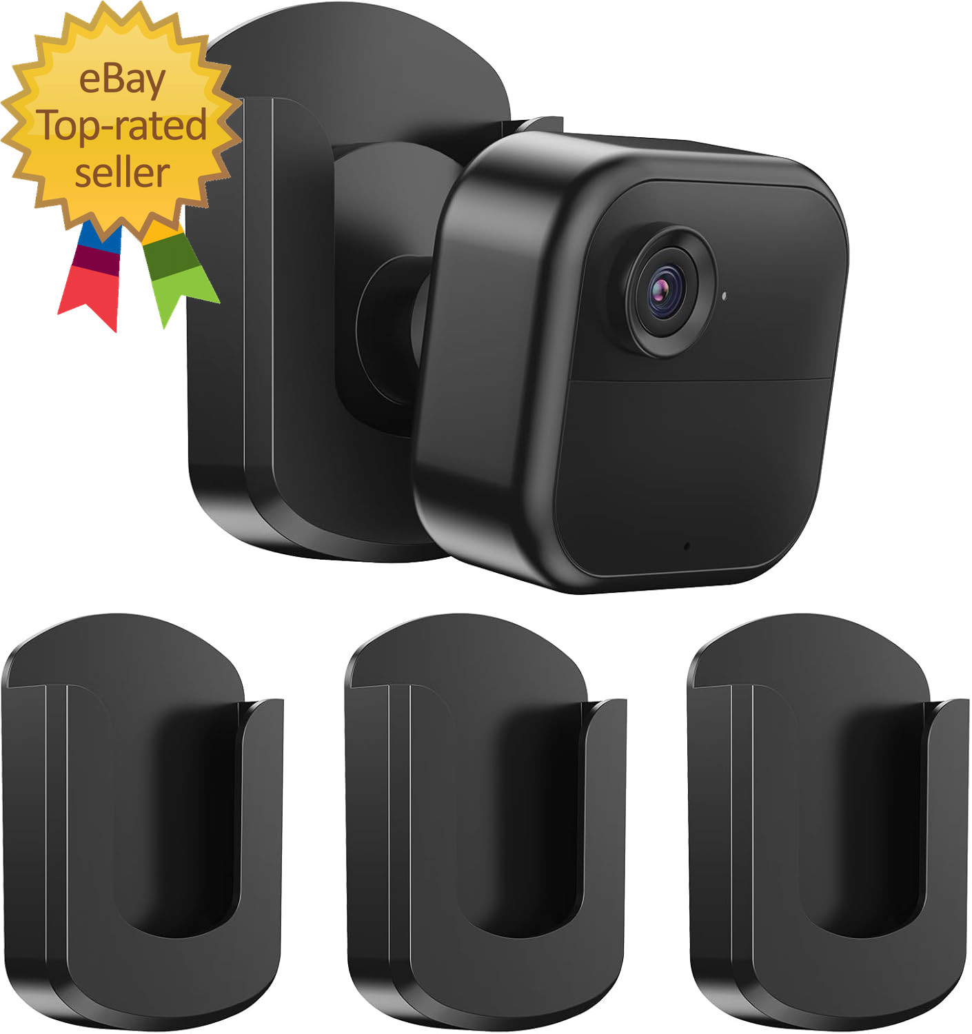 Blink Camera Mount 3 Pack Adhesive Wall Mount Bracket for Blink Outdoor