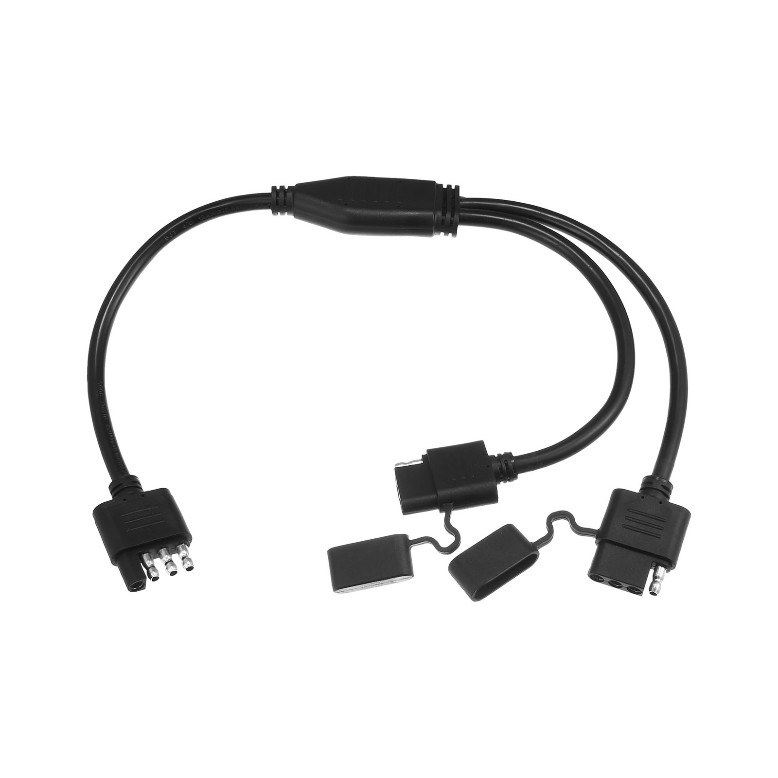4-Way Y-Splitter Harness Cable for LED Trailer Lights Tailgate Light Bar