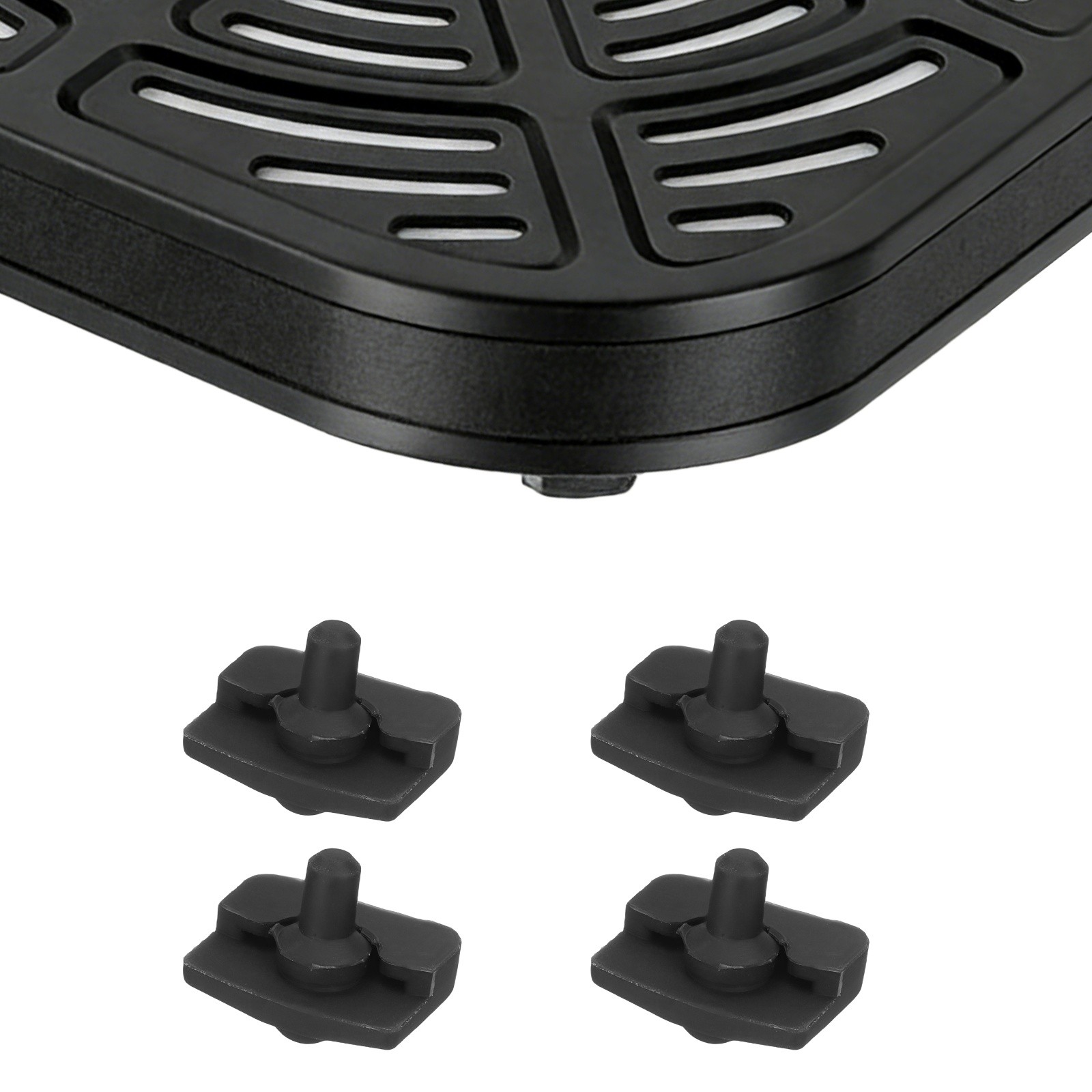 4Pcs Air Fryer Replacement Parts for Air Fryer 0.8x0.6x0.7 Inch, Square Nub