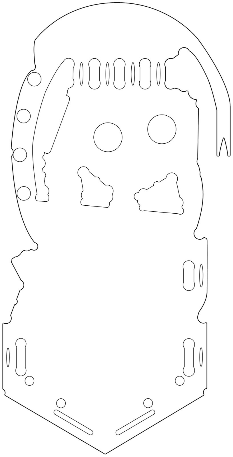Playfield Protector for Gottlieb - Sinbad Pinball Machine