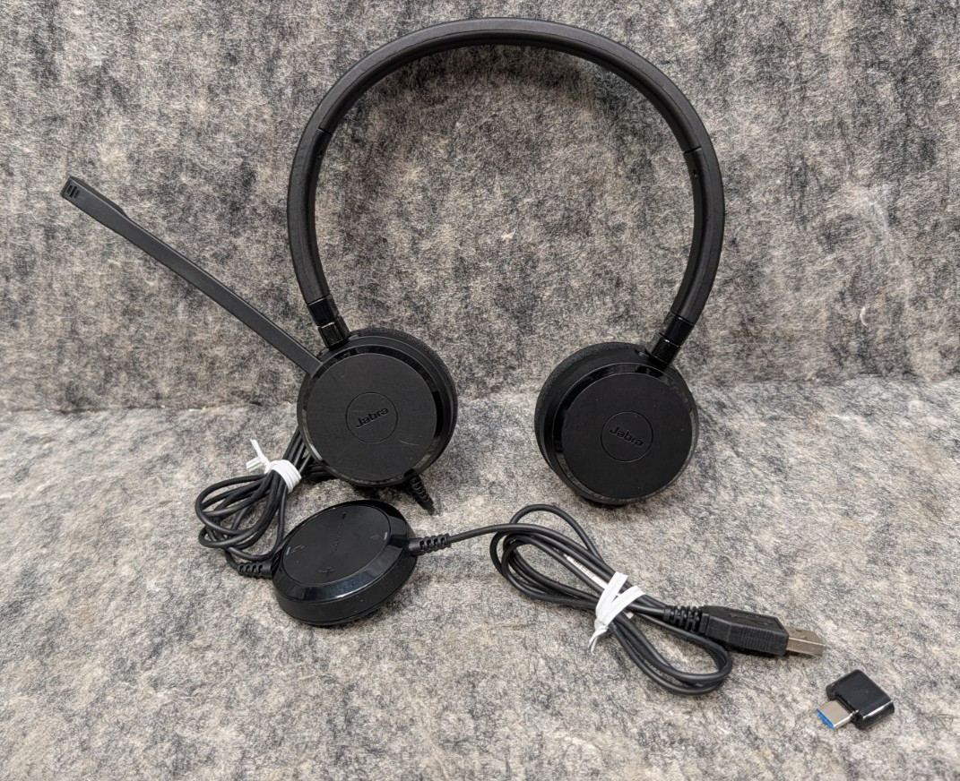 Jabra Evolve 20 MS USB-A/C Wired Binaural Headset GSA4999-823-109 HSC016