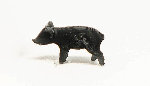 All-Scale-Miniatures Pigs (5) - N Scale Model Railroad Figure - #1600807
