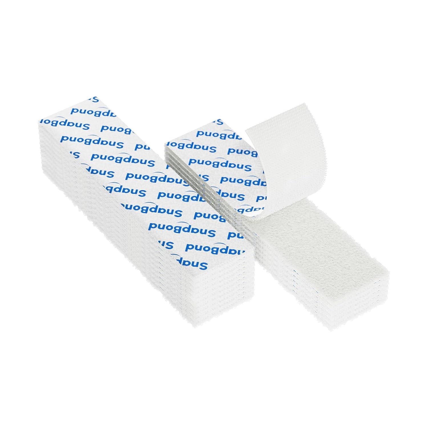 Repositionable Adhesive Hook and Loop Strips - 16 Sets, Ideal for DIY Projects