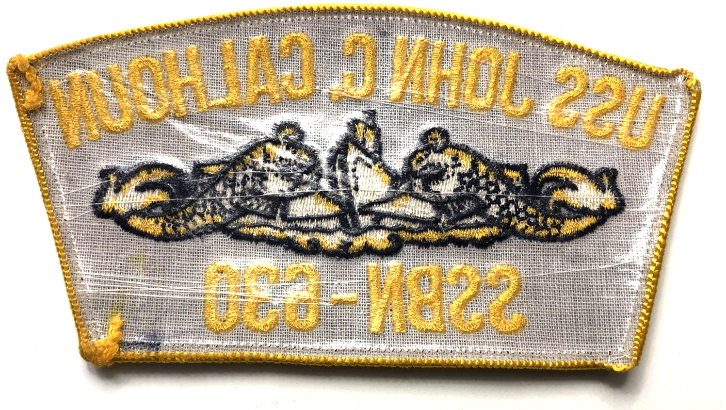 US Navy USS John c Calhoun Patch 5"-