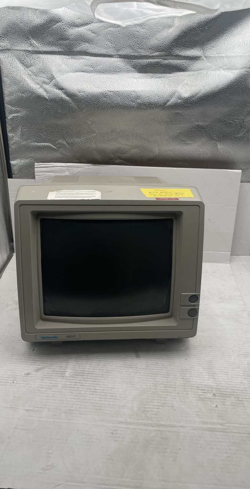 Tektronix 9201T 4205 Terminal Monitor Vintage Computing Salvage For Parts AS-IS