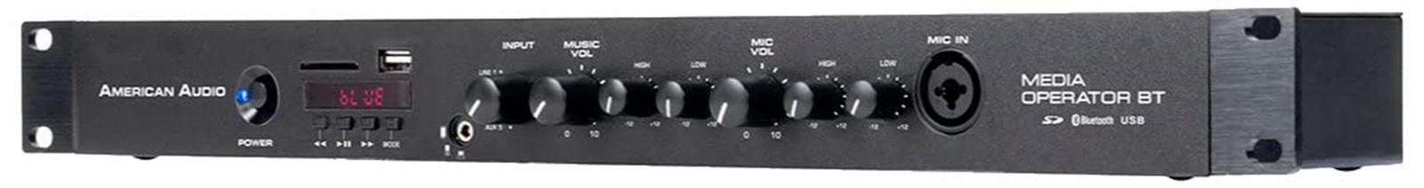 ADJ Products Media Operator BT MP3, Bluetooth, SD Card