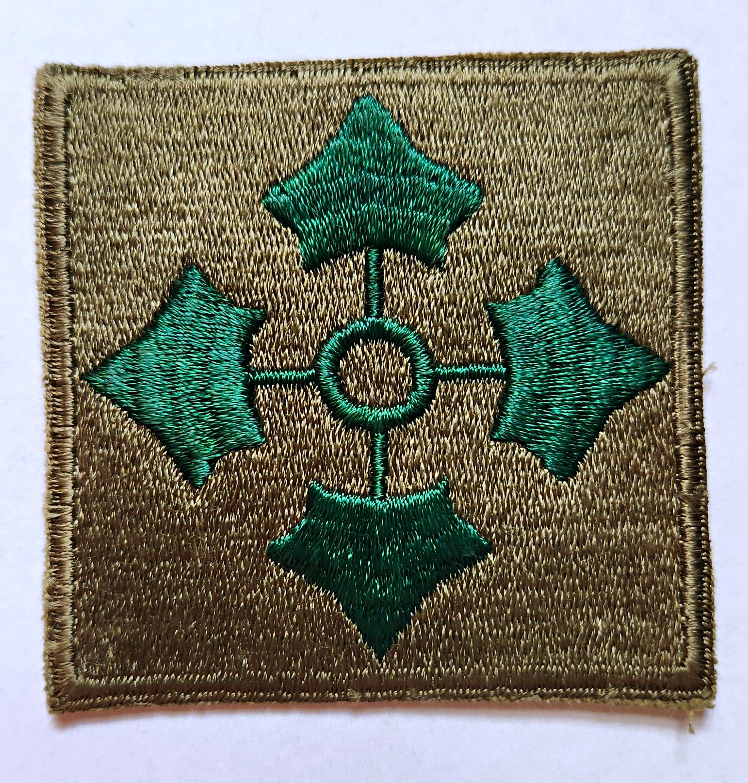 WWII US Army 4th Infantry Division Oversized Patch (03)