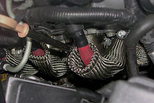 2500° High Heat Shield Engine LS Spark Plug Wire Boots Protector Sleeve Cover 8X