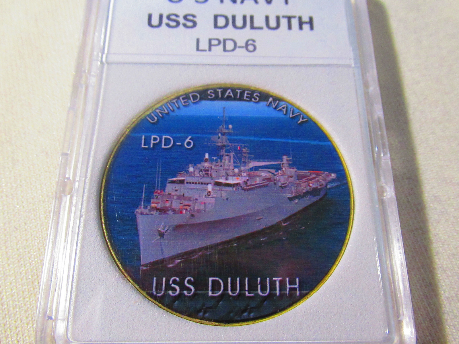 US NAVY - USS DULUTH (LPD-6) Challenge Coin