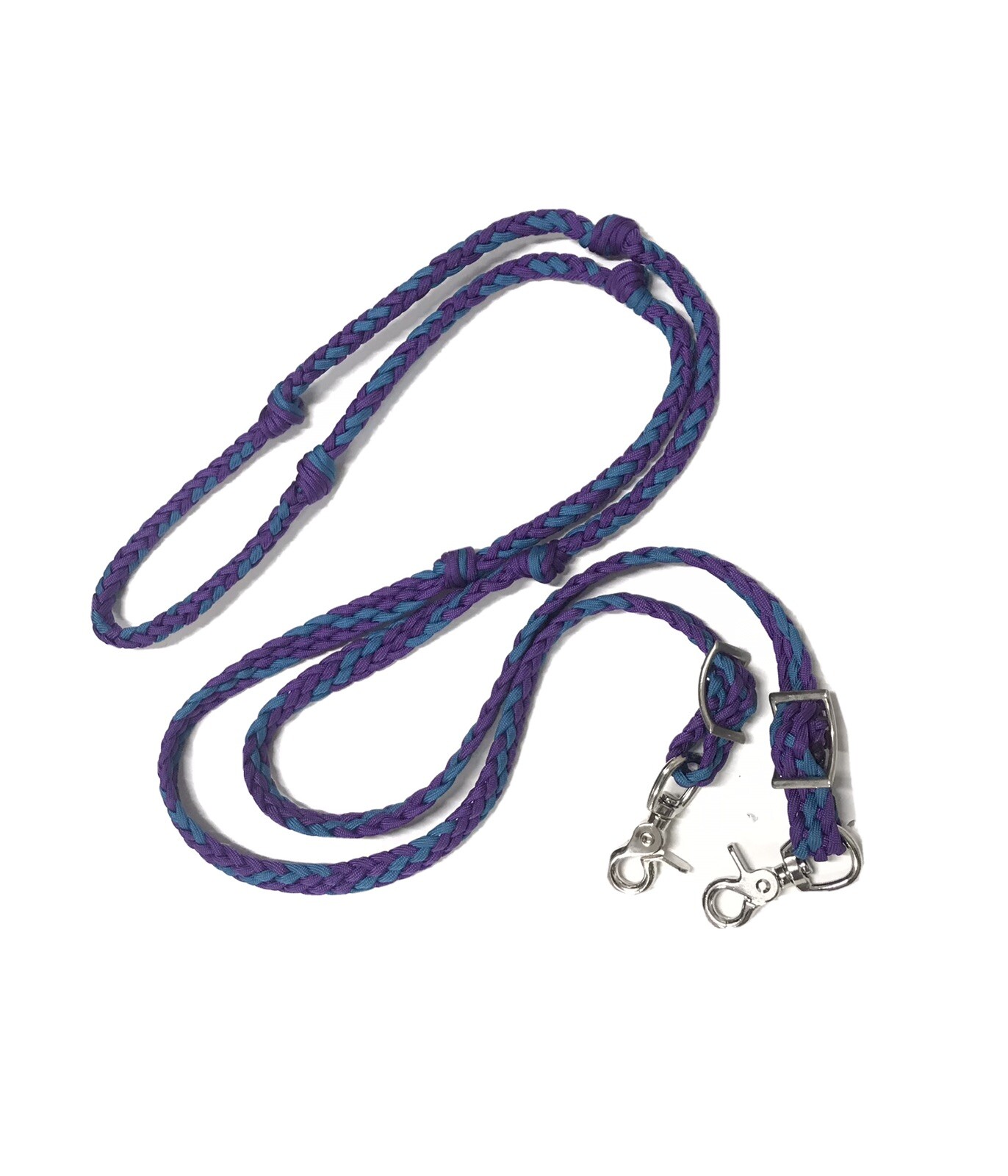 Barrel Reins With Grip Knots