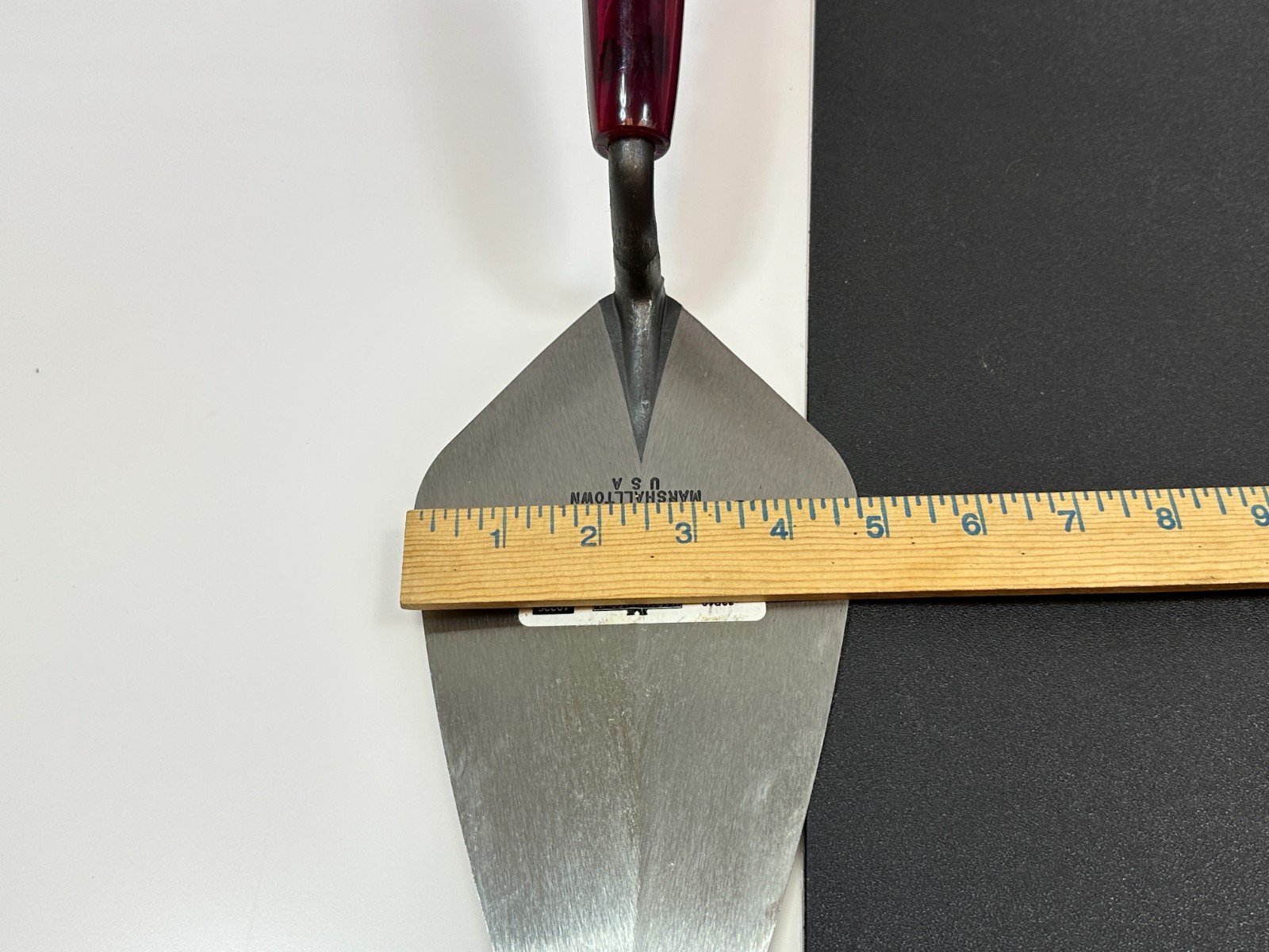 NEW Marshalltown USA 10" London Brick Trowel Plastic Handle M3310P 33P10 10226