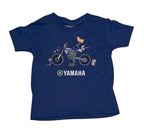 Factory Effex 22-83222 Yamaha New Toddler T-Shirt Blue 3T