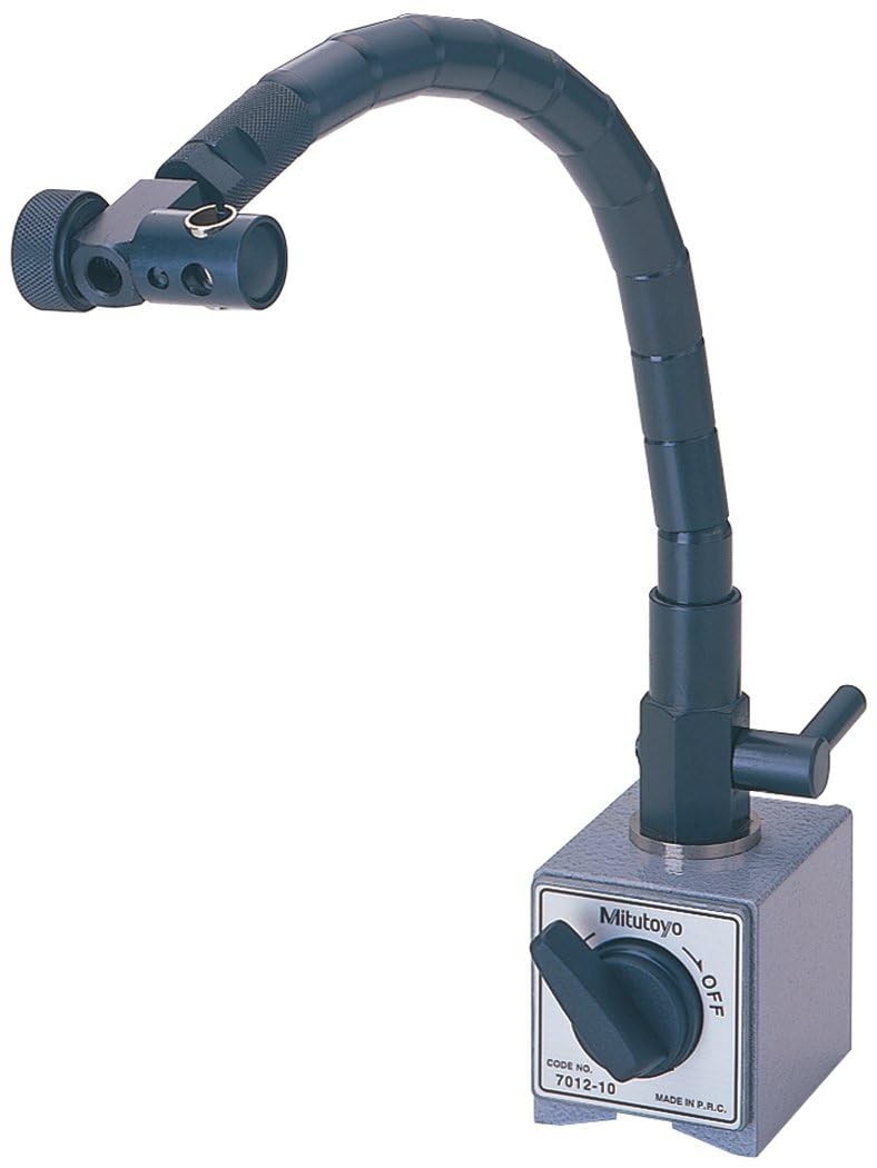 Mitutoyo 701210 Magnetic Base Flexible Post Holder For Dial Indicator Gauge Tool