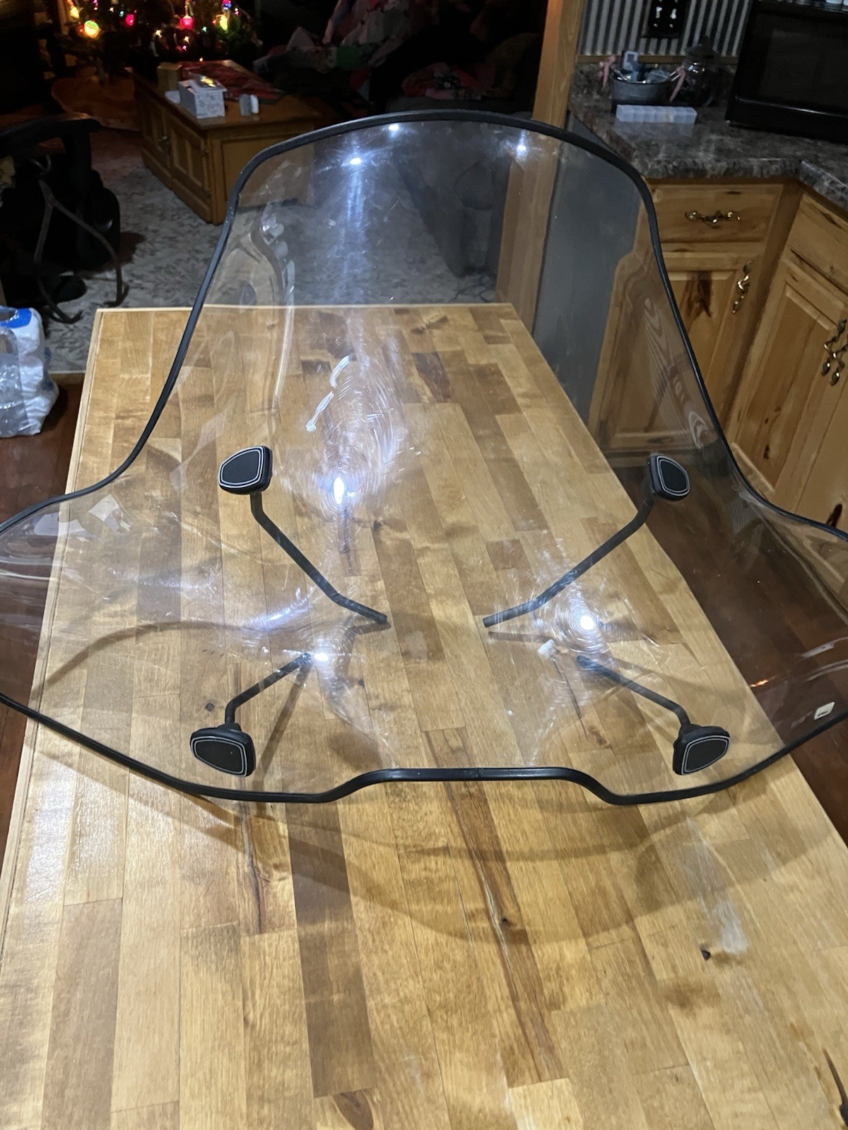 Vintage Polaris Snowmobile Windshield A86 M4 2870864 Polycarbonate