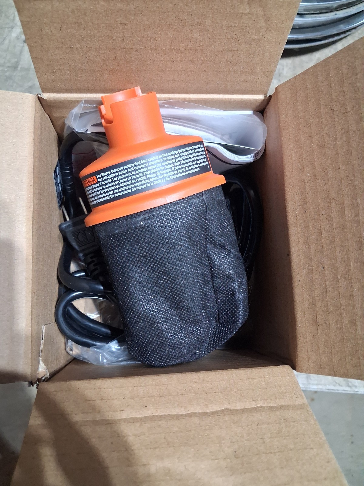 Black+Decker 5" Random Orbit Sander Corded NEW