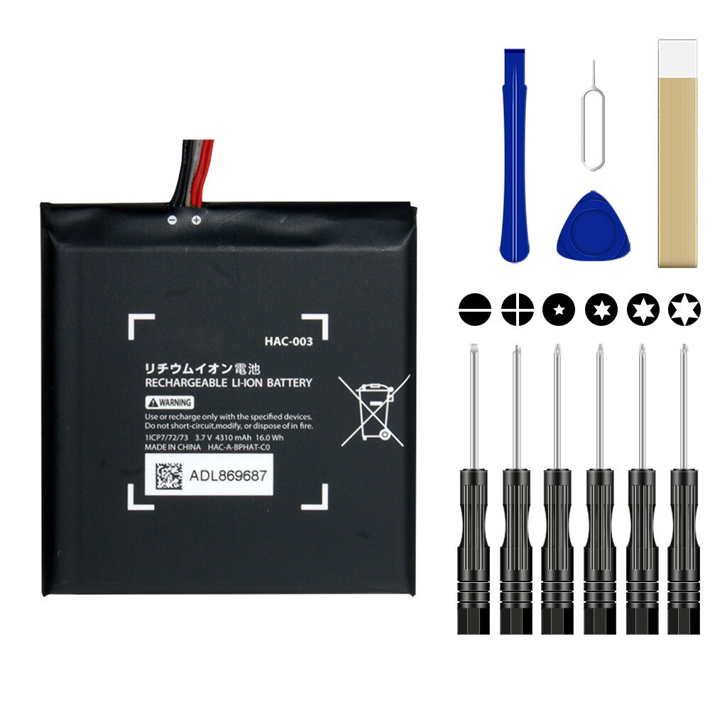 New Battery HAC-003 4310mAh Replacement For Nintendo Switch Console