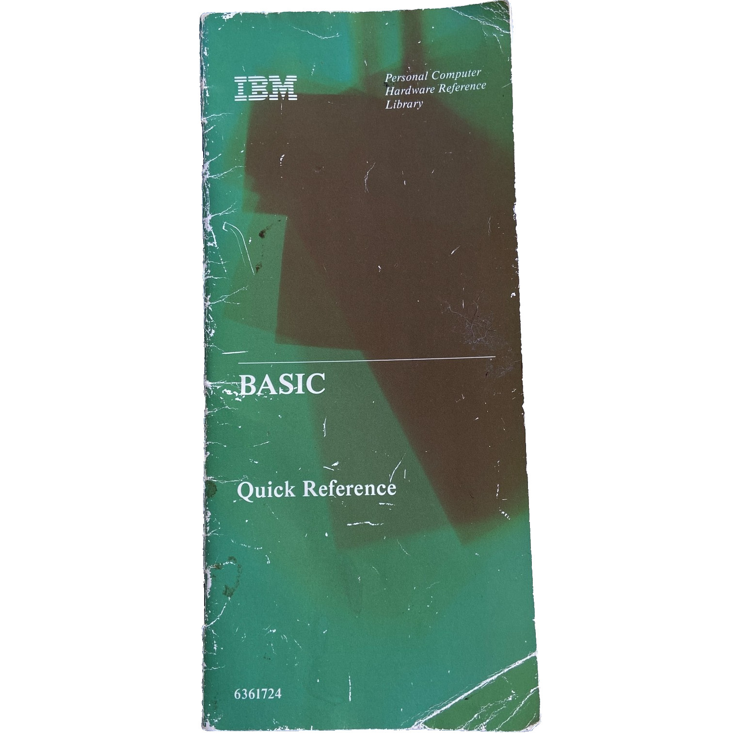 Vintage IBM BASIC Quick Reference Book Manual 1st Edition 1984 PC Hardware Libra