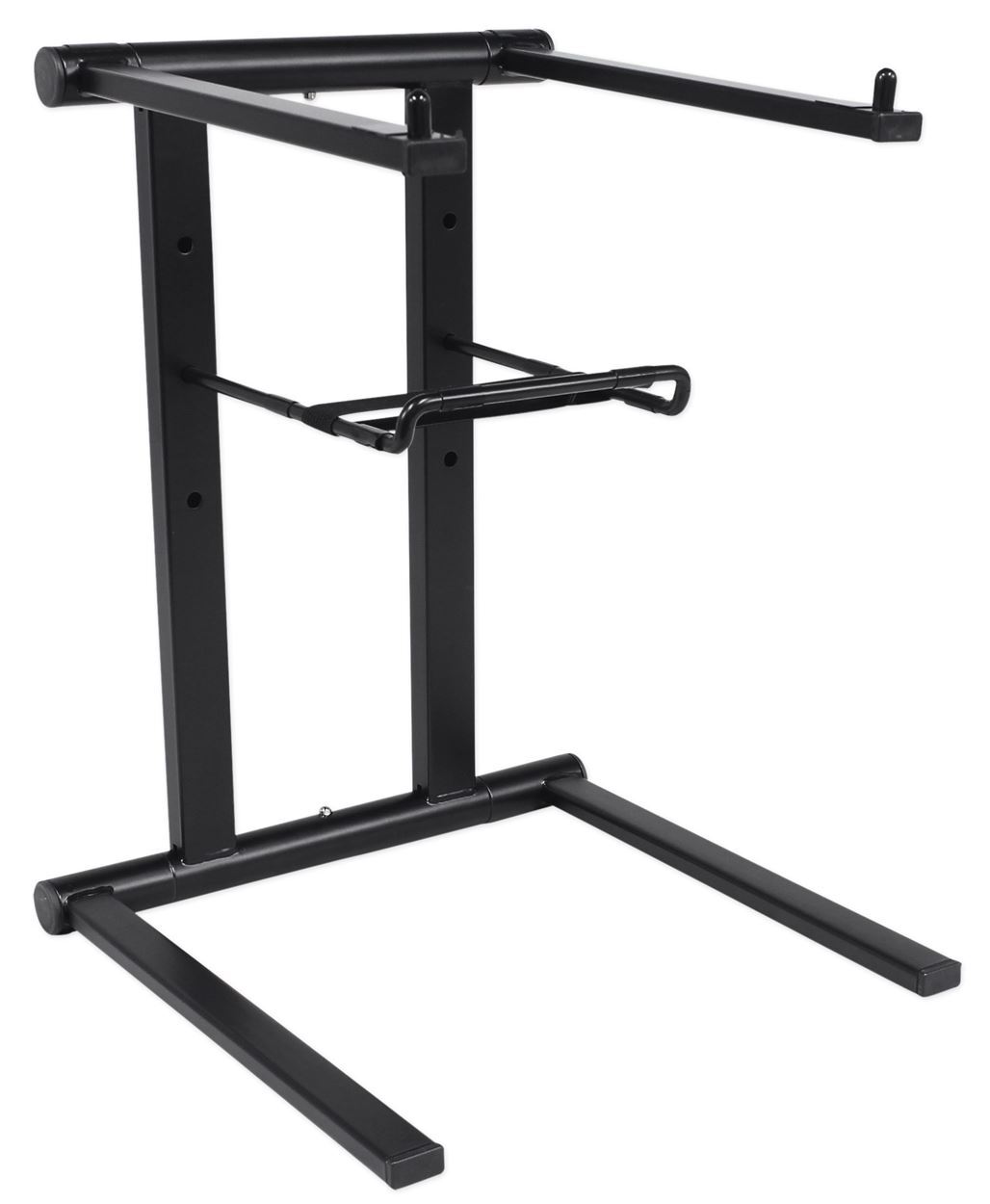 ProX T-LPS600 Lightweight Folding DJ Laptop Stand With Extra Shelf & Travel Bag