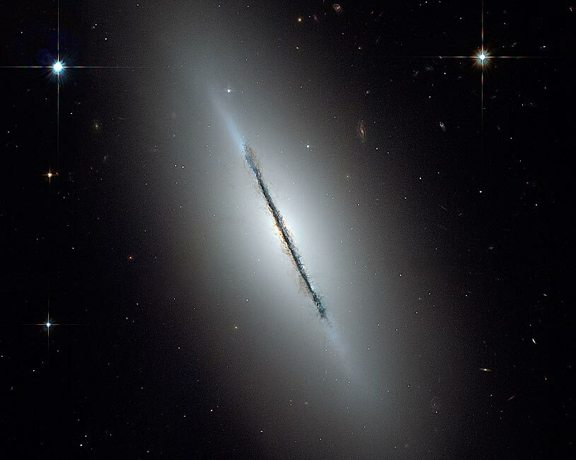 SPINDLE GALAXY HUBBLE SPACE TELESCOPE 11x14 GLOSSY PHOTO PRINT