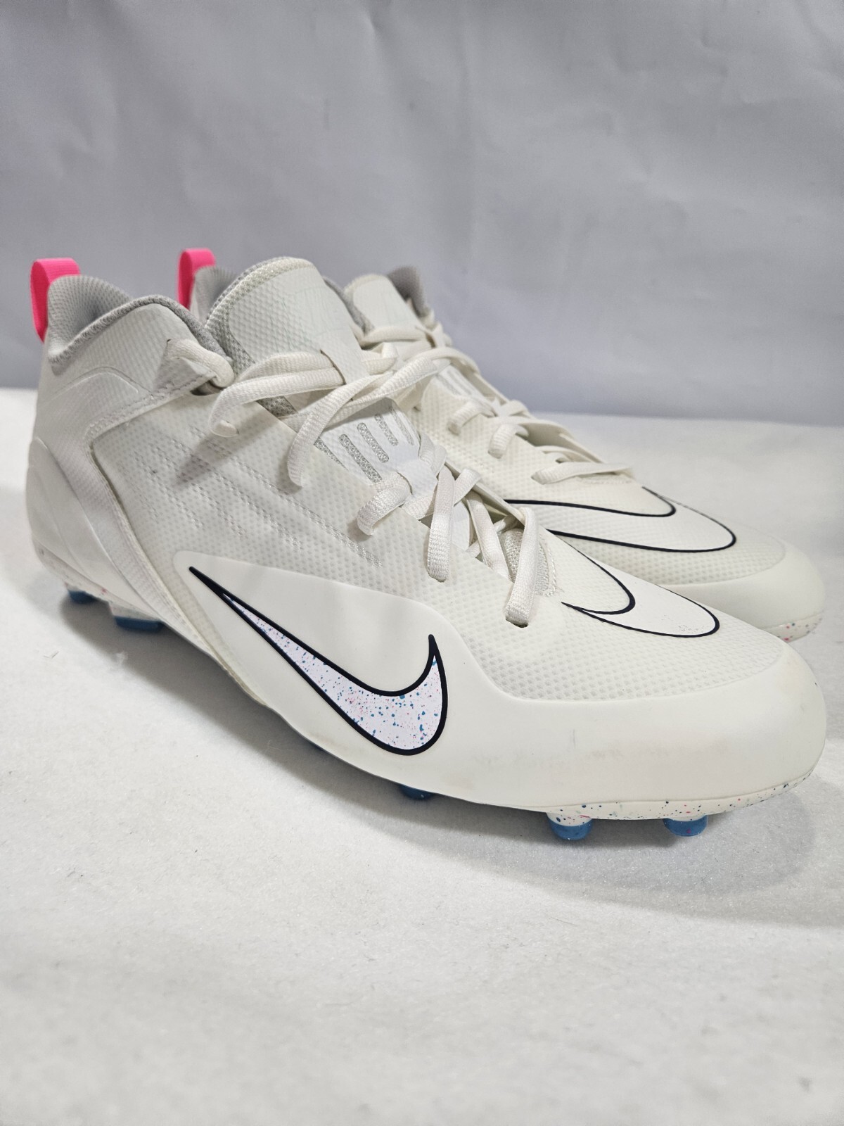 Nike Lacrosse Bubble Gum Bottom Cleats Size 12