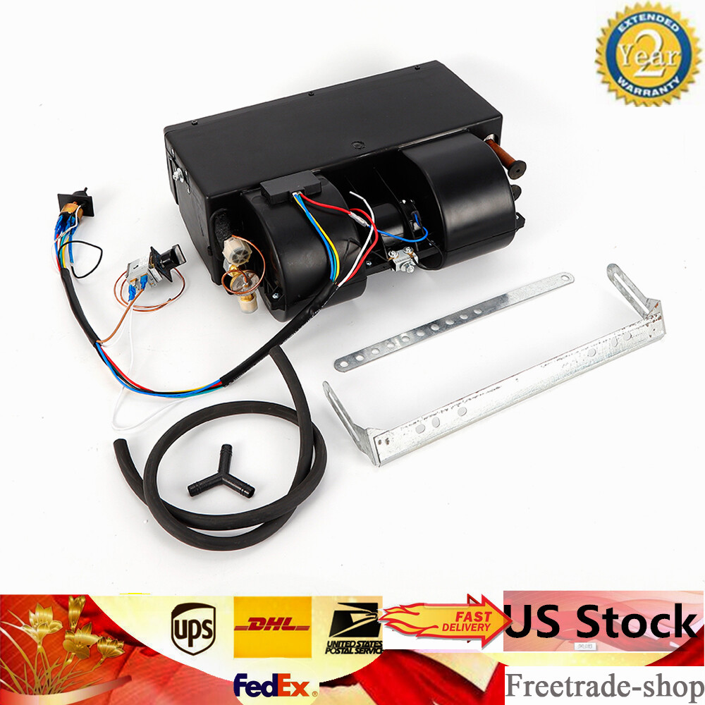 Universal Under dash 3 Speed 12V Air Conditioning Evaporator Cooling Heater Unit