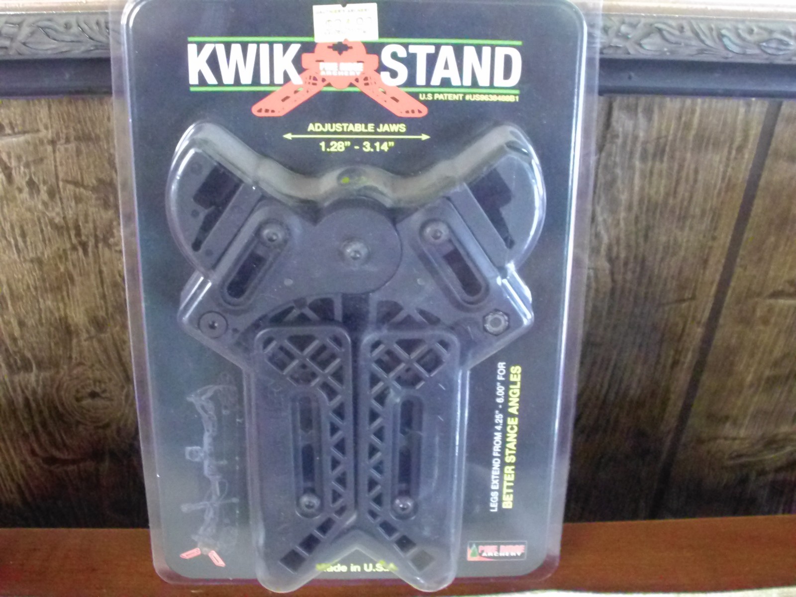 Pine Ridge Archery  Kwik Stand Bow Kickstand, Black
