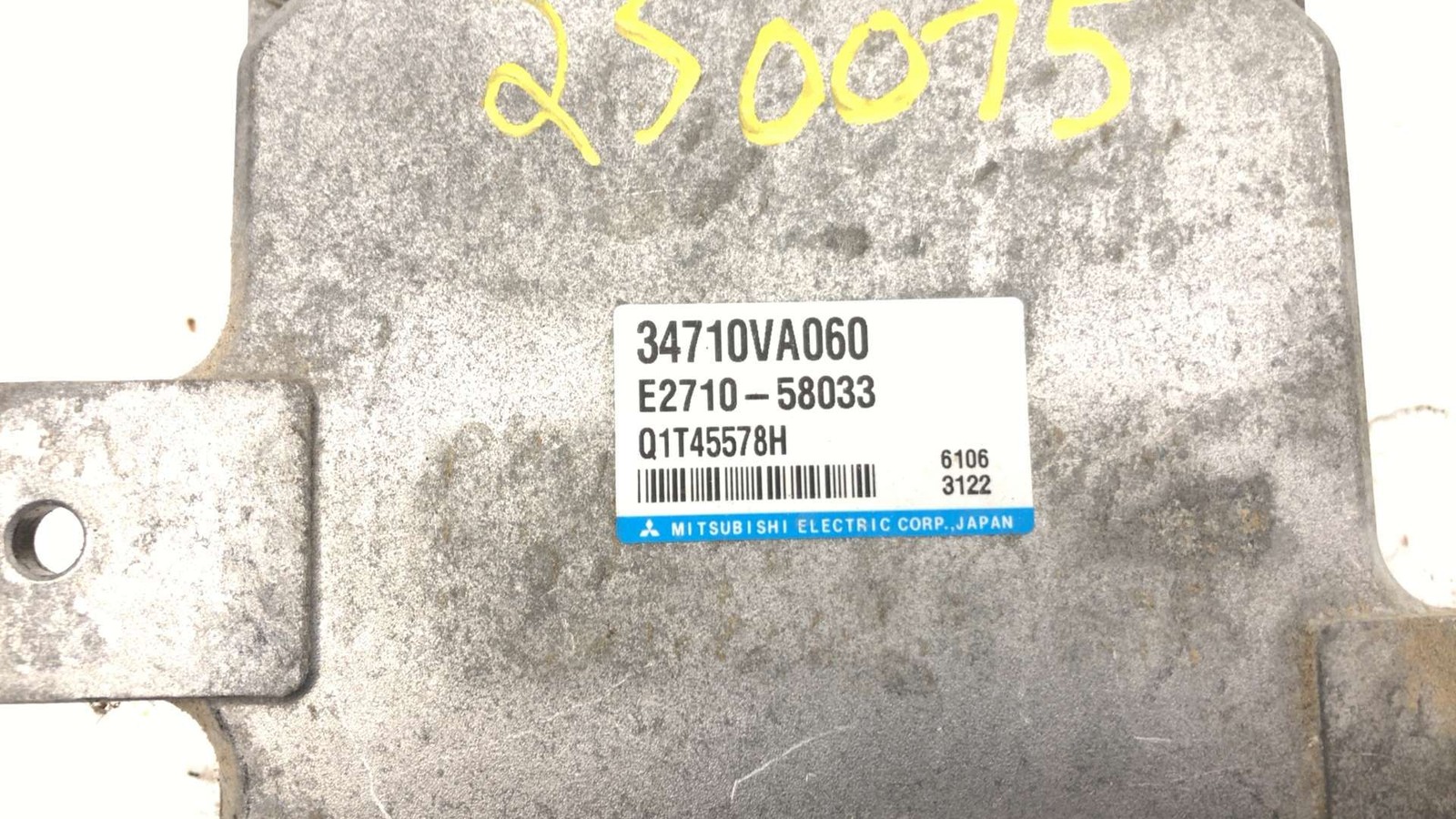 2016-2018 Subaru Wrx Power Steering Control Module Computer Oem 34710Va060