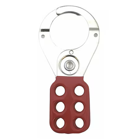 Condor 7620 Lockout Hasp, Standard Hasp, Steel, Snap-On, Max Number Of Padlocks