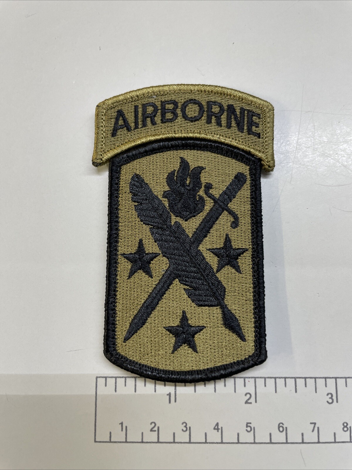 95 CA Brigade Unit Patch W. ABN Tab Attached
