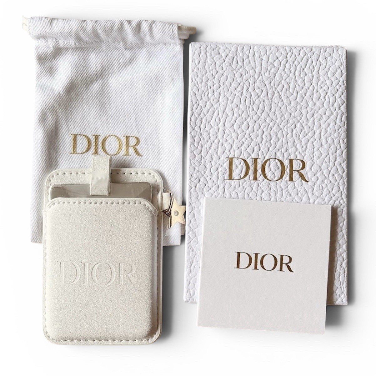 Dior Beauty Novelty Adhesive Phone Mirror DIOR Logo Japan Limited 2026 Rare