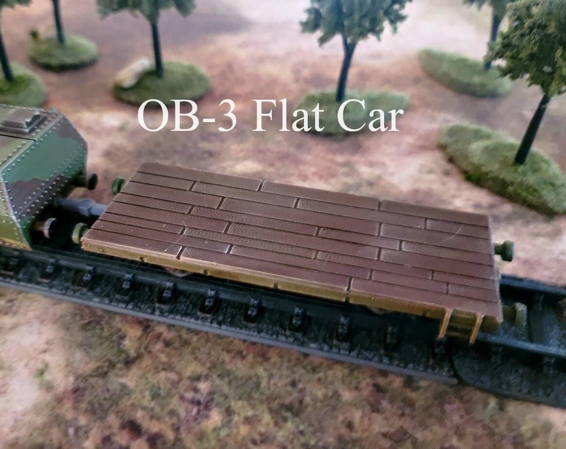 Soviet Armored Train w/tracks 20mm 1/87