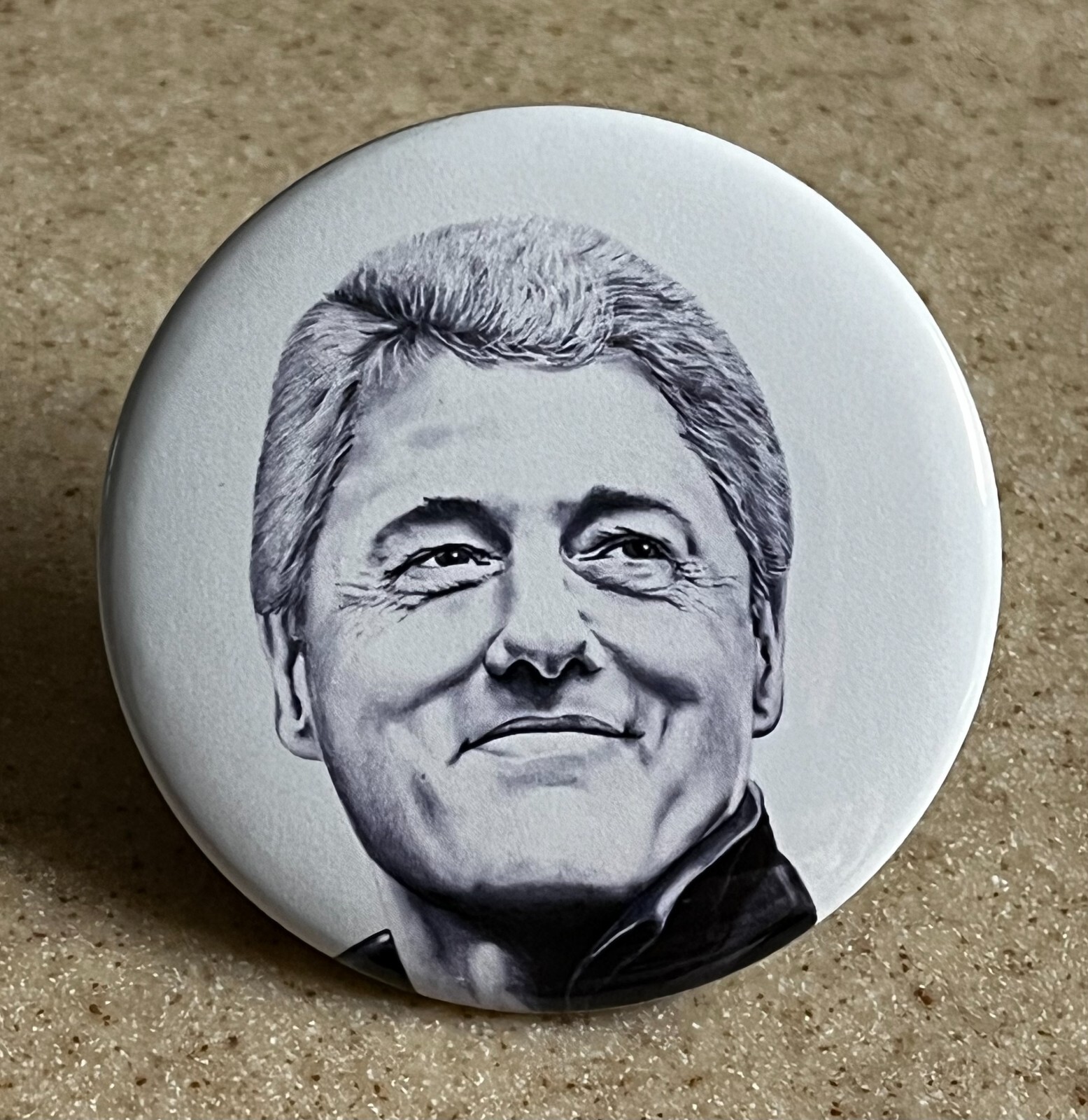 Bill Clinton Magnet,2 1/4 inch.