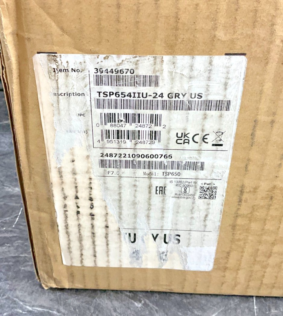 Star Micronics TSP654II USB Receipt Printer gray 39449670 ✅❤️️✅❤️️✅ NEW OPEN BOX
