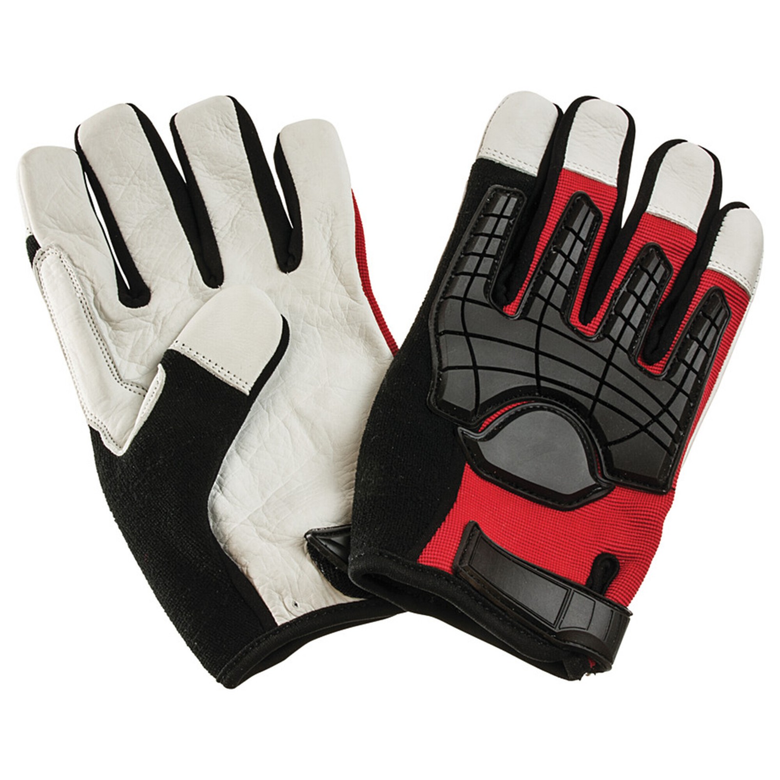 Brixwell QKIG-003 Gloves, Mechanics Impact M Size M Pair