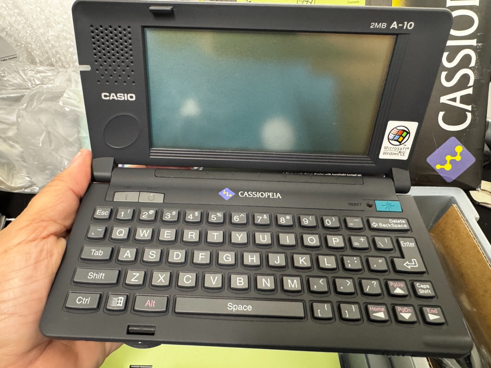 Casio Cassiopeia A-10 2MB - Tested Vintage Windows Pocket Computer w/ UT-S11