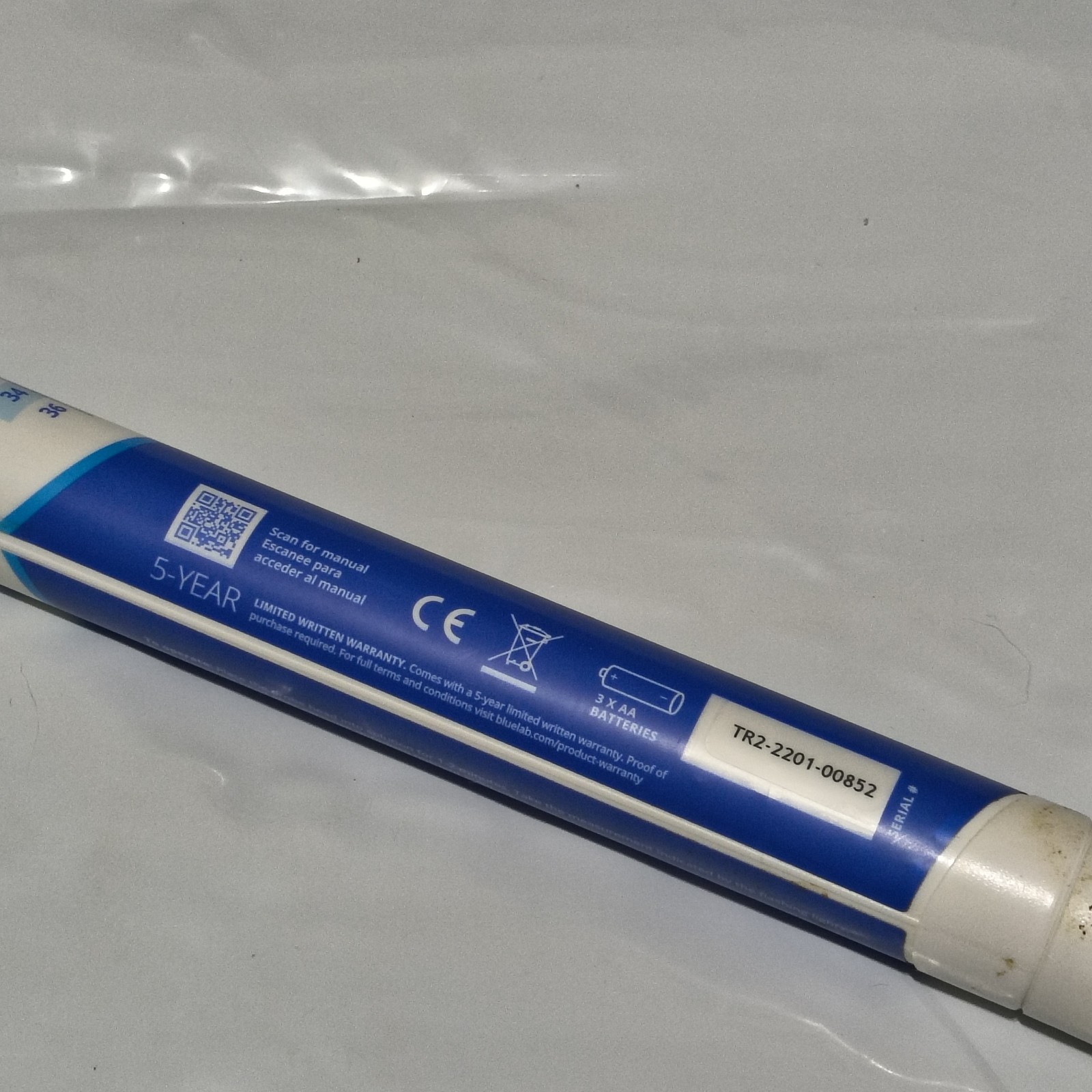 BlueLab Truncheon Original PPM Meter EC & CF Hydroponic Water Tester-Working