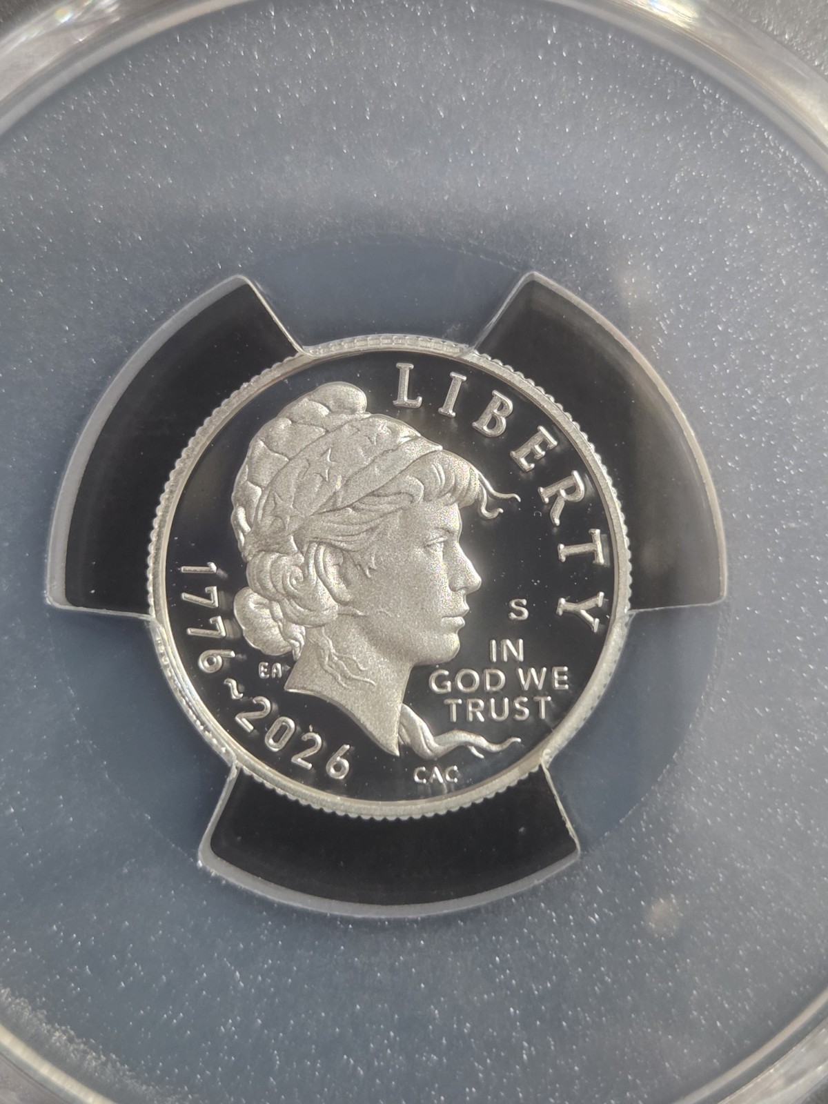 2026-S PROOF SILVER EMERGING LIBERTY DIME PCGS PR70 DCAM ADVANCED RELEASE